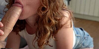 Caught Roommate And Cum In Mouth