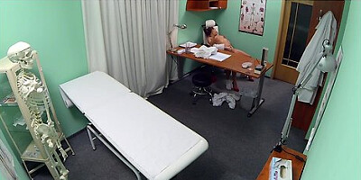 Mea Melone Looks So Sexy In Her Nurses Uniform And Fucks The Doctor In Red Lingerie