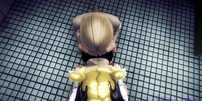 Hentai 3d, 3d Hentai And Sailor Moon In Usagi Is Fucked By 2 Boys In A Public Toilet