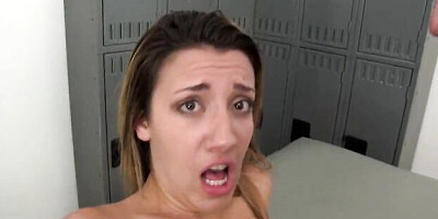 Good doggy style fuck with a nice sporty angel Sophia Grace