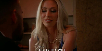 Insatiable Holly Seduces Bartender Leana With Vince Karter, Holly Hotwife And Leana Lovings