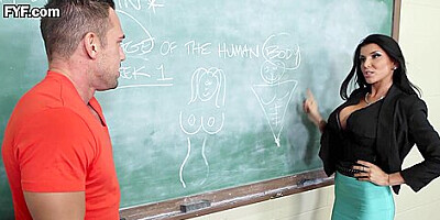 Teaches Johnny A Lesson In Tits And Ass