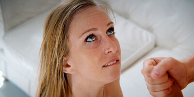 ...Passionate sex with cute Alice Martin and load on face...