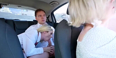 Sweet Dee Williams is going to get fucked in a taboo 3some