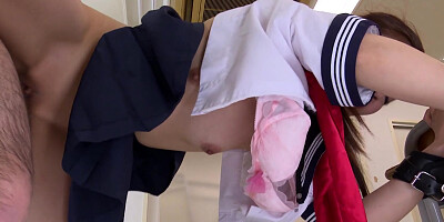 ...Hard fuck in the classroom for petite student Shizuku Hatano...