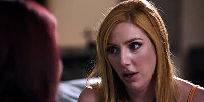 Natasha Nice And Lauren Phillips In Beautiful Woman Wife Kept Buxom Neighbors Mouth