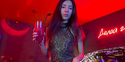 Public Pickup Hottie In Night Club And Hard Fast Fuck Huge Creampie