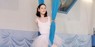 ...Barely legal teen Margo Von Teese masturbates passionately on the floor...