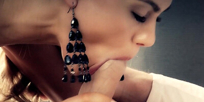 ...Slender beauty Nancy A takes boyfriend's cock deep inside...