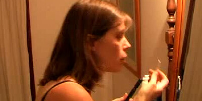 Bitch prepares for tonight's action but guy thinks another way