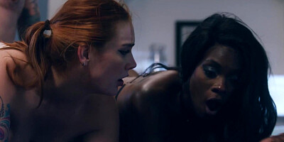 ...Fetish threesome with busty bitches Siri Dahl and Ana Foxxx...