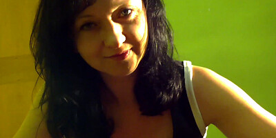 Femdom cbt handjob with 2 huge cumshots