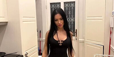 Sasha Rose and Maximo Garcia first home hard sex!