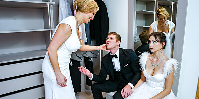 ...Ryan Keely and Serena Hill lick each other's pussy before getting laid...