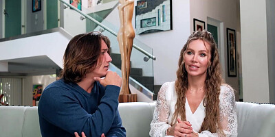 GIrlfriend joins boyfriend and his stepmom