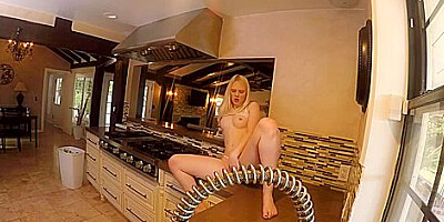 Horny Nanny Drops Lesbian Act To Ride Boss Cock With Lily Rader