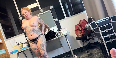 Tremendous Chilean Full Of Tattoos - Angie Babydoll