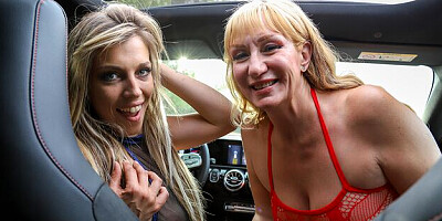 Excellent Victoria Cruz and Valeria Fuentes at oral smut