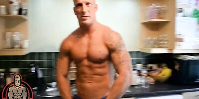 Adroit Luke Hardy at rough scene