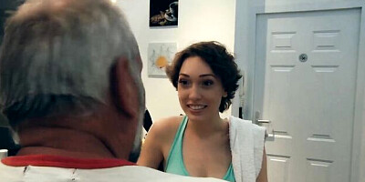 Heavenly Lily LaBeau and Attila Schuster at blonde action