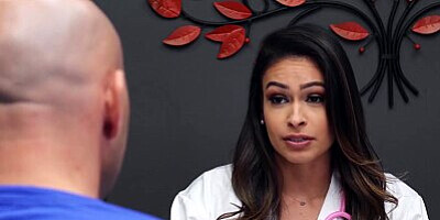 Brazzers - Latina Doctor Katana Kombat is hands on with dick