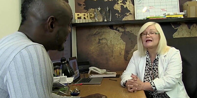 MatureLacey.com - Busty Lacey Starr's anal ride on a big black cock