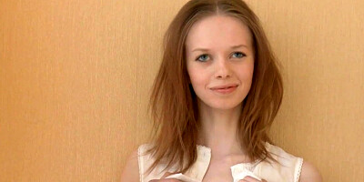 ...Skinny teen girl Valentina A masturbates on camera...