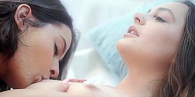 Chloe Surreal And Kayley Gunner In Lesbian Nipples Sucking Comp