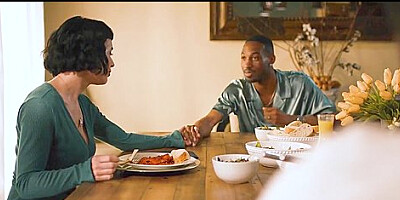 Black Guys Boss Surprises His Wife At Dinner - Olive Glass, Hollywood Cash And Isiah Maxwell
