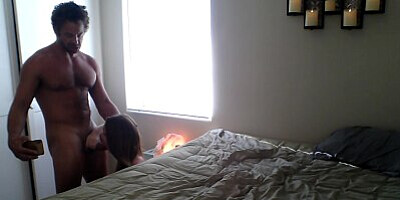 I woke up next to her and she fucked me