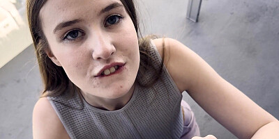 ...Athena Heart moans in immense pleasure while getting her teen pussy drilled...