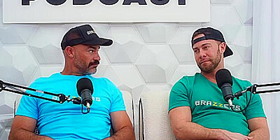 Seth Gamble, Charles Dera And Valentina Nappi In The Podcast