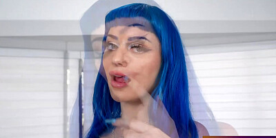 Jewelz Blu Flaunts Her Pink Pussy Out For POV Drilling