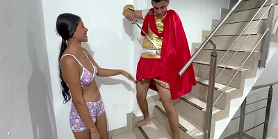 Big Pussy In Mi Hermanastro Me Ensena A Usar Su Gran Espada A Cambio De Darle Una Buena Follada A Mi Rico Cono Apretado. 11 Min