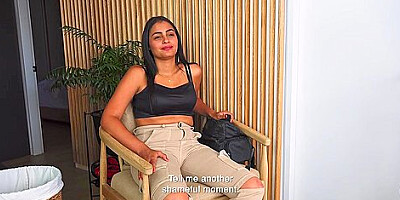 Steven Hard - Hot Teen 18+ Latina Brings Fire To Casting