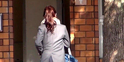 NipponPissTV.com - Japanese [censored] finds a perfect public place to pee outdoors