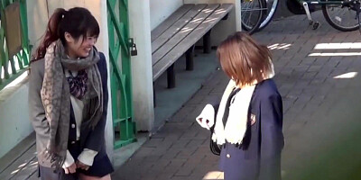 NipponPissTV.com - Japanese [censored] finds a perfect public place to pee outdoors