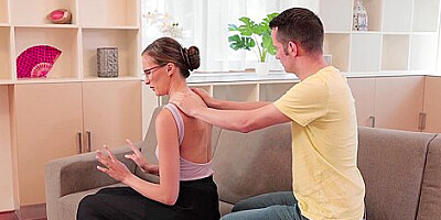 Hot Young Czech Stepmama Stacy Cruz Challenges Stepson To Satisfy Her Pussy Needs