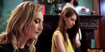 Dom Fucking Bdsm Submissives In Trio While Sub Pussylicks 6 Min