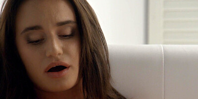 ...Lana Roy warms up with vibrator before getting her tight pussy drilled...