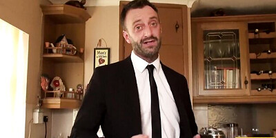 Classy Pascal White at submissive action