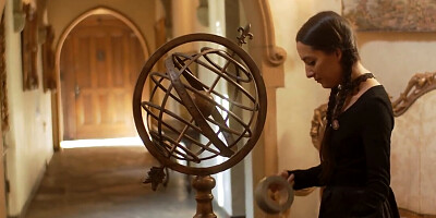 Wednesday porn parody with a horny girl getting lezzy