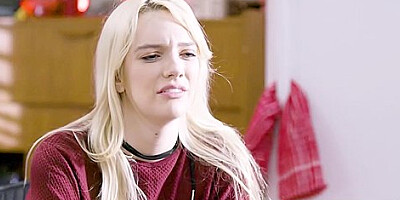 Conflicted Teen 18+ Kristen Scott Discovers Her Sexuality With Lesbian Petite Blonde Kenna James