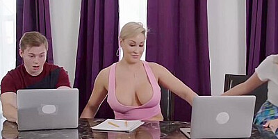 Babes Hot And Anthony Pierce - Handsome Stud Gets Serviced By Two Hot Blonde