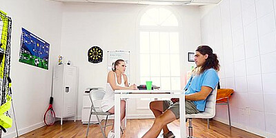 Sexy Natural Big Tits Teen 18+ Blows Coaches Whistle With Octavia Red And Bruce Venture