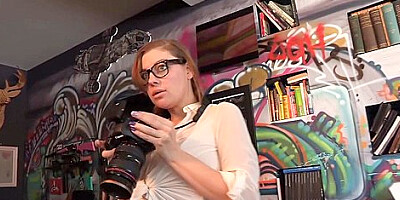 Brunette Teens 18+ Seduce Each Other Before Having Hot Lesbian Sex