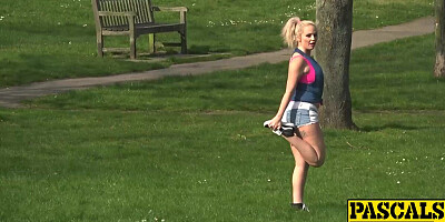 Curvy UK slut hammered in all holes by dominant male