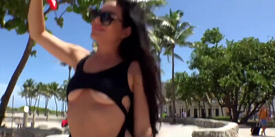 Kissa Miami Beach Vacation With An Anal Creampie