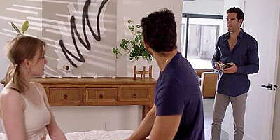 Melody Marks And Alex Jones - Arousing Enjoying Interracial Threesome