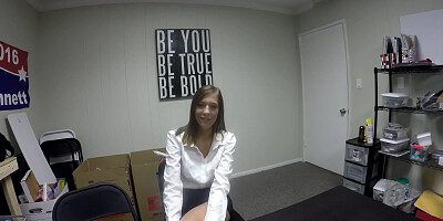 Spy Pov - Molly Manson - Harvard grad fucked for a job